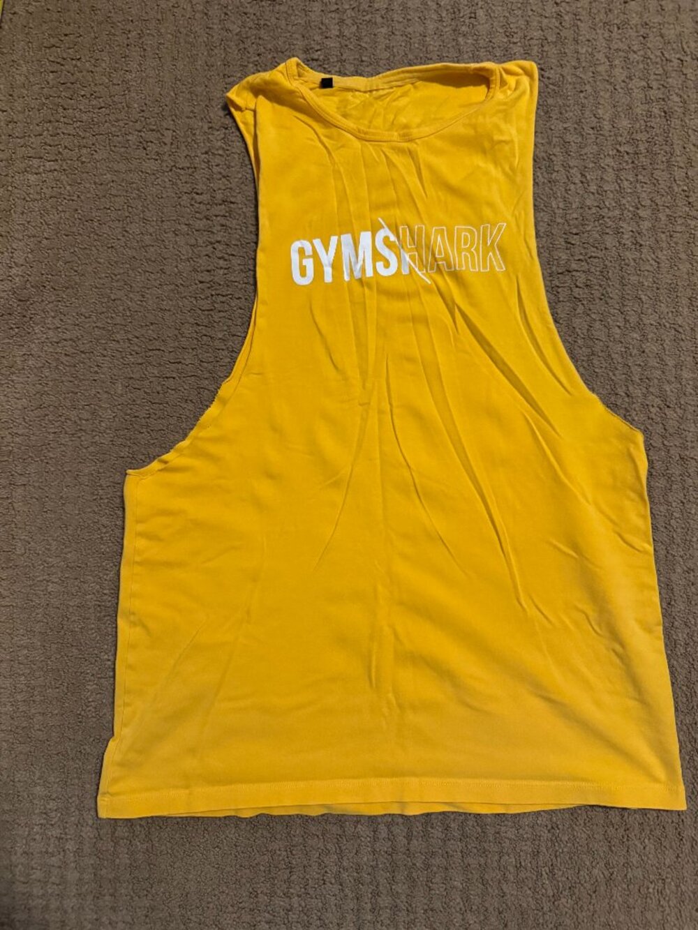Gymshark Yellow Tank Medium